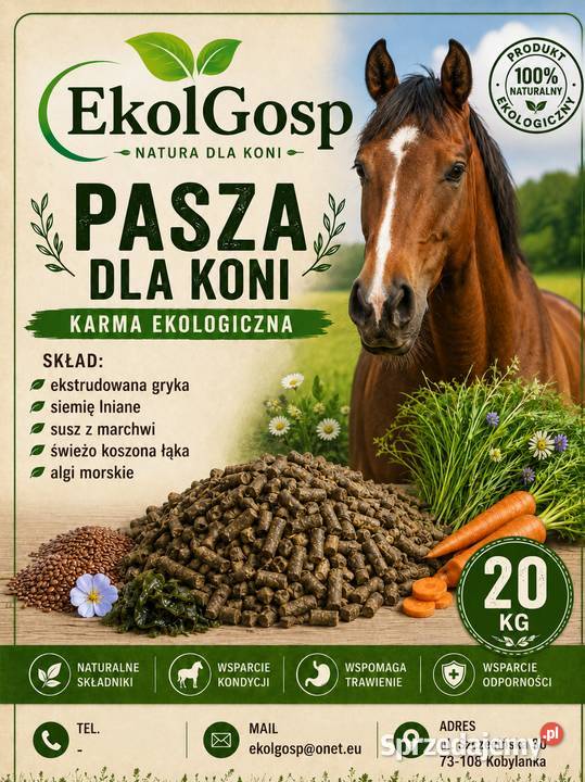 Pasza karma koni 20
