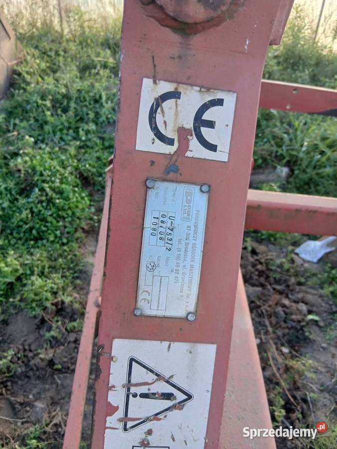 Agregat ścierniskowy Pom Brodnica 22m gruber nieuszkodzony Stryków