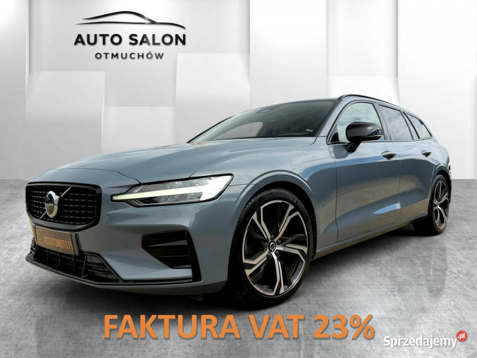 Volvo V60 R DESIGN acc FUL LED skóra nawi ALUSY 197KM Otmuchów