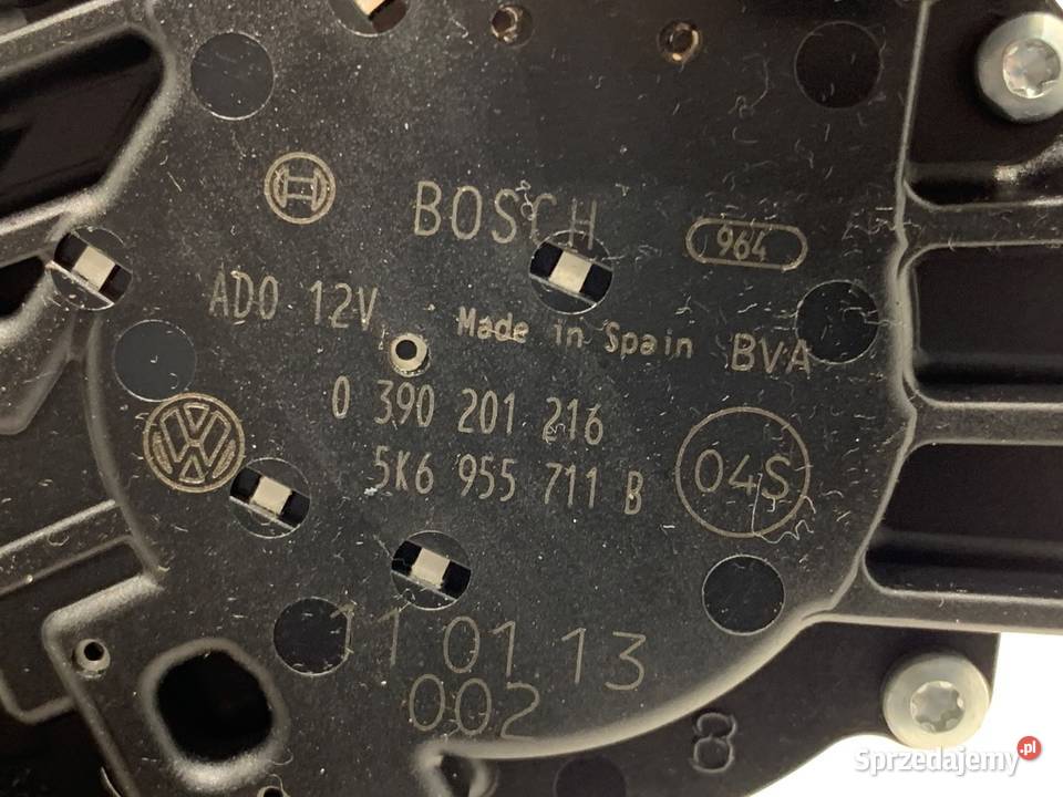 SILNIK WYCIERACZEK TYŁ VW GOLF VI 5K6955711B podkarpackie