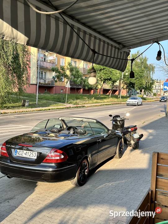Mercedes Clk 200 z gazem Cabrio zamiana manualna Lidzbark