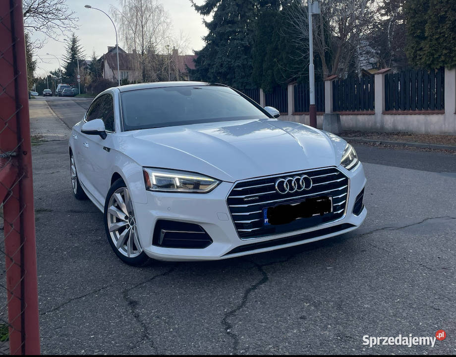 Audi A5 2018 Samochody osobowe Jarosław