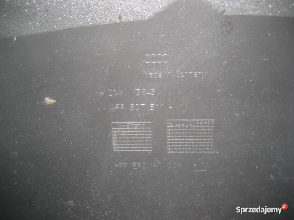 audi a6 c6 kombi 0408r zderzak tył bez otworów Rakoniewice