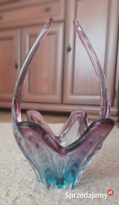 Vintage wazon Porcelana i szkło Olsztyn