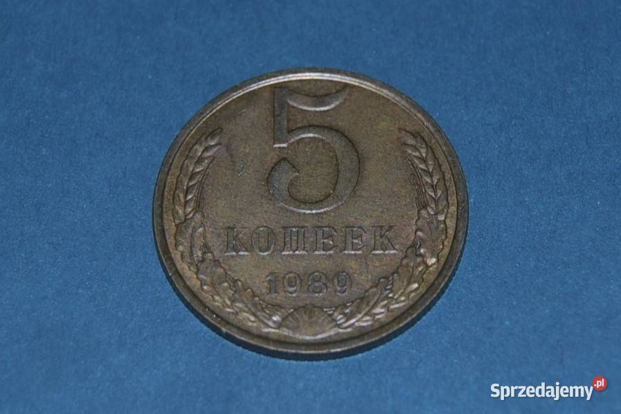 5 Kopiejek 1989r Moneta Starocia mazowieckie Warszawa
