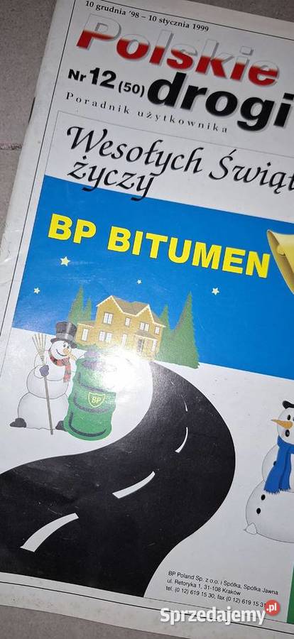 Unikatowy Komplet Czasopisma Polskie Drogi sprzedam