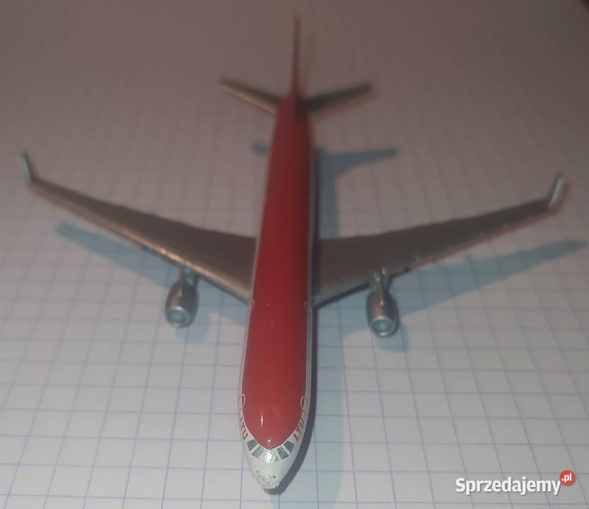 Model samolotu Airbus A 330 firmy SCHABAK Gdańsk