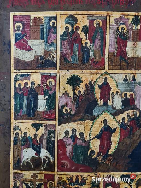 Ikona Prazdniki 0066 Warszawa sprzedam