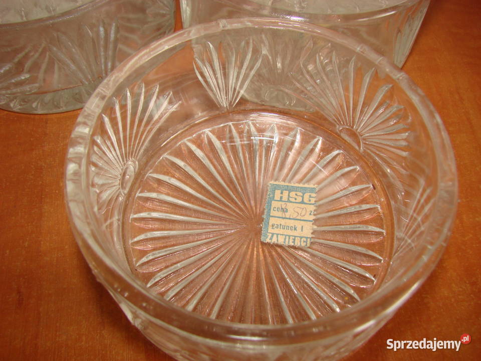 HSG Zawiercie szklana salaterka