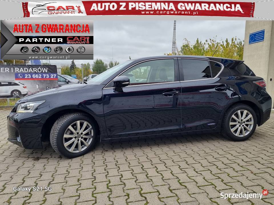 Lexus CT I 200H 1.8 99 KM nawigacja skóra kamera alufelgi klima gwarancja