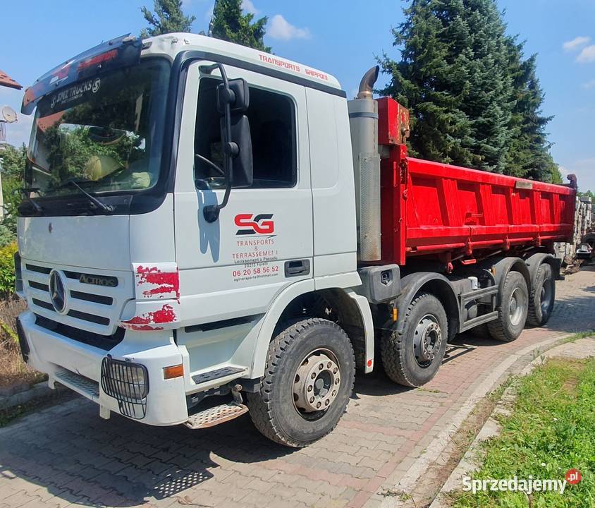 MERCEDES ACTROS 4141 8x4 Meiller Kipper 2s Rok produkcji 2008