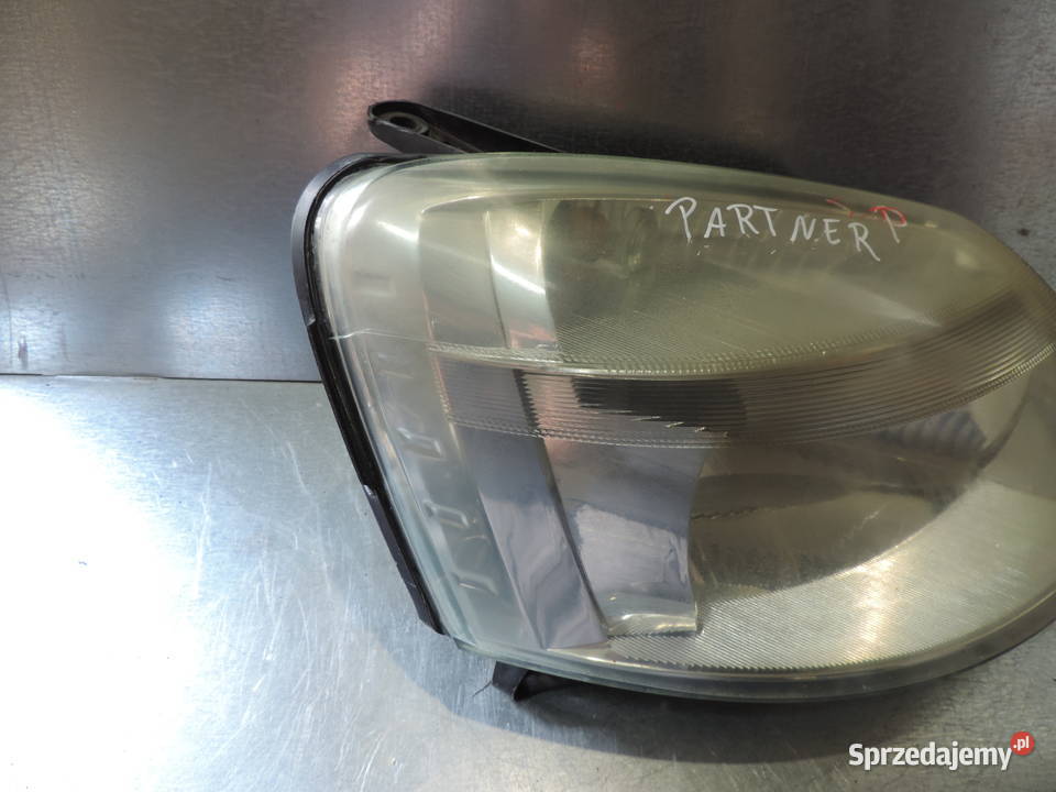 LAMPA PRAWA PRZEDNIA PEUGEOT PARTNER I FL małopolskie Nowy Sącz