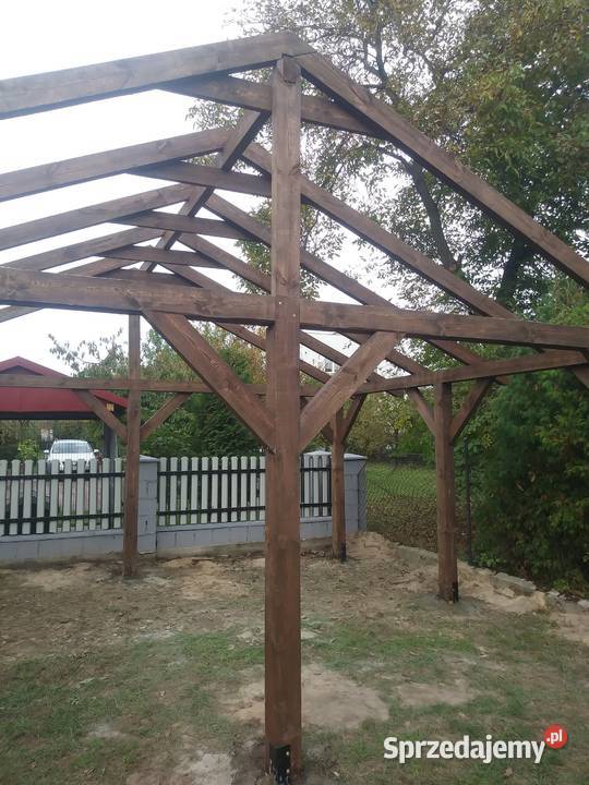 Wiata garażowa 6 x 6 Warszawa