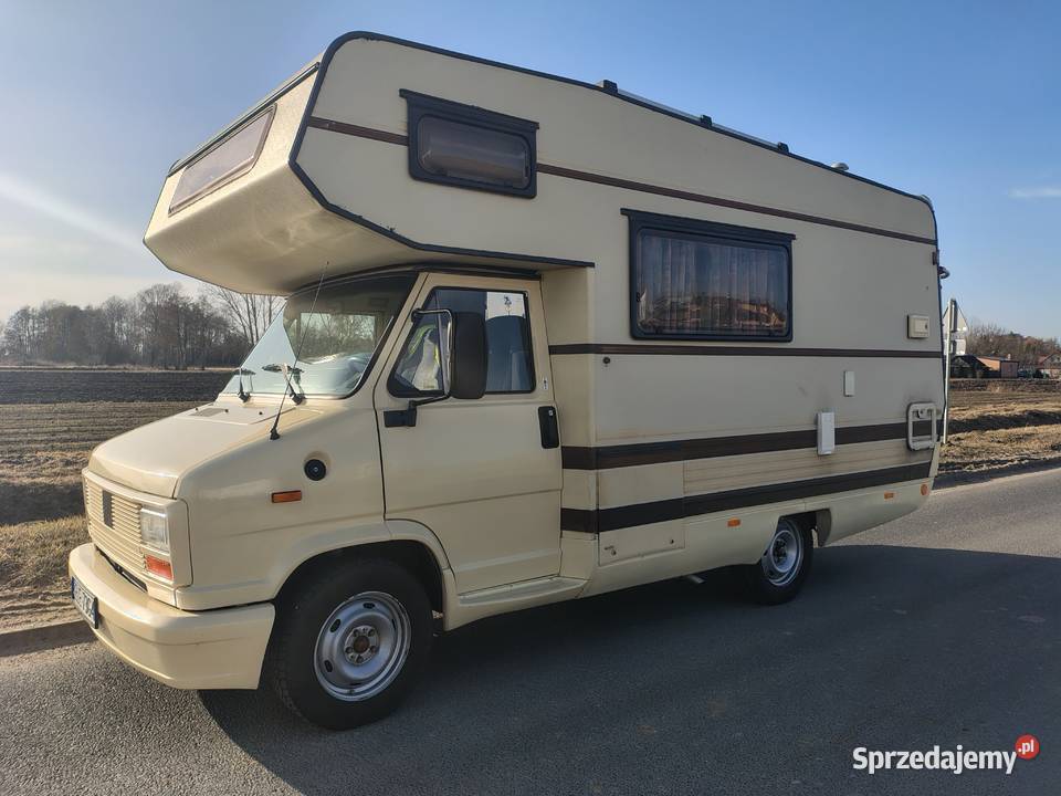 FIAT Ducato kamper Dethleffs manualna Łęczyca