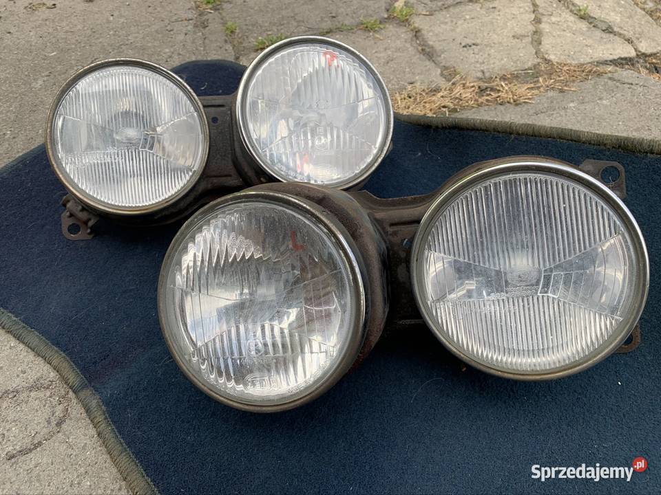 Komplet lamp BMW e24 628 Europa Lampy przednie Mszana sprzedam