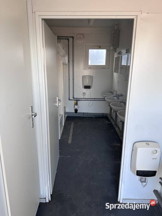 KONTENER SANITARNY 256 2x PRYSZNIC 2x WC 2x Wrocław sprzedam