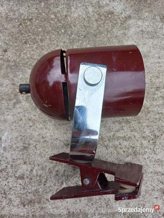Retro lampka na biurko z 1970 roku firmy Lidokov Lubań sprzedam