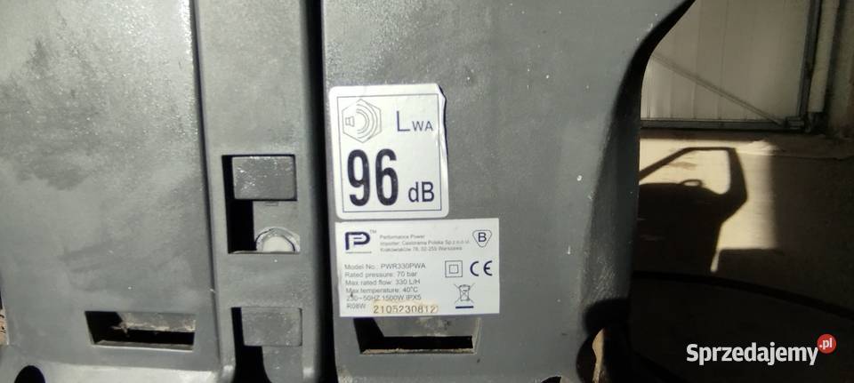 Myjka ciśnieniowa Performance Wadowice