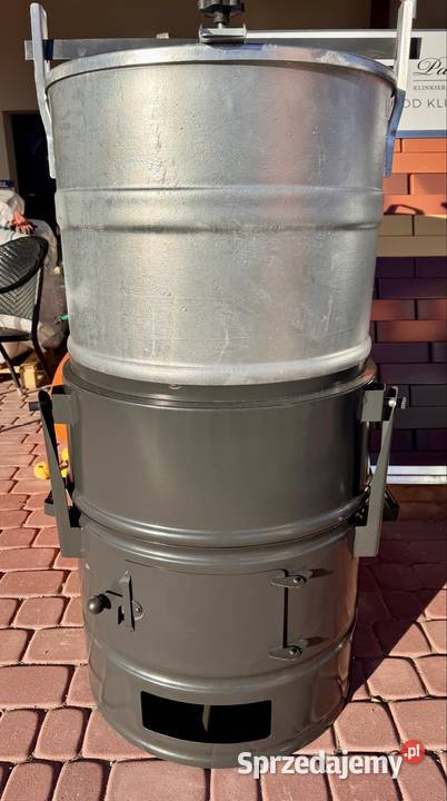 piecyk grzewczy koza piec duży stalowy 9 cegieł sprzedam