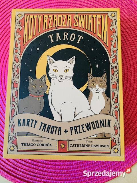 Tarot Koty rządzą światem Karty przewodnik Warszawa
