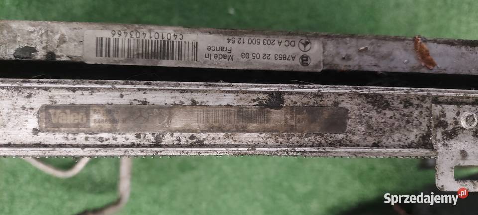 CHŁODNICE KOMPLET MERCEDES W203 CLC W209 Międzychód