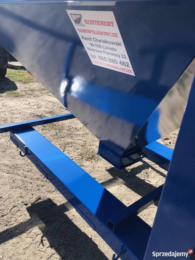Kosz zasypowy do big bag bufor workownica nieuszkodzony Łanięta