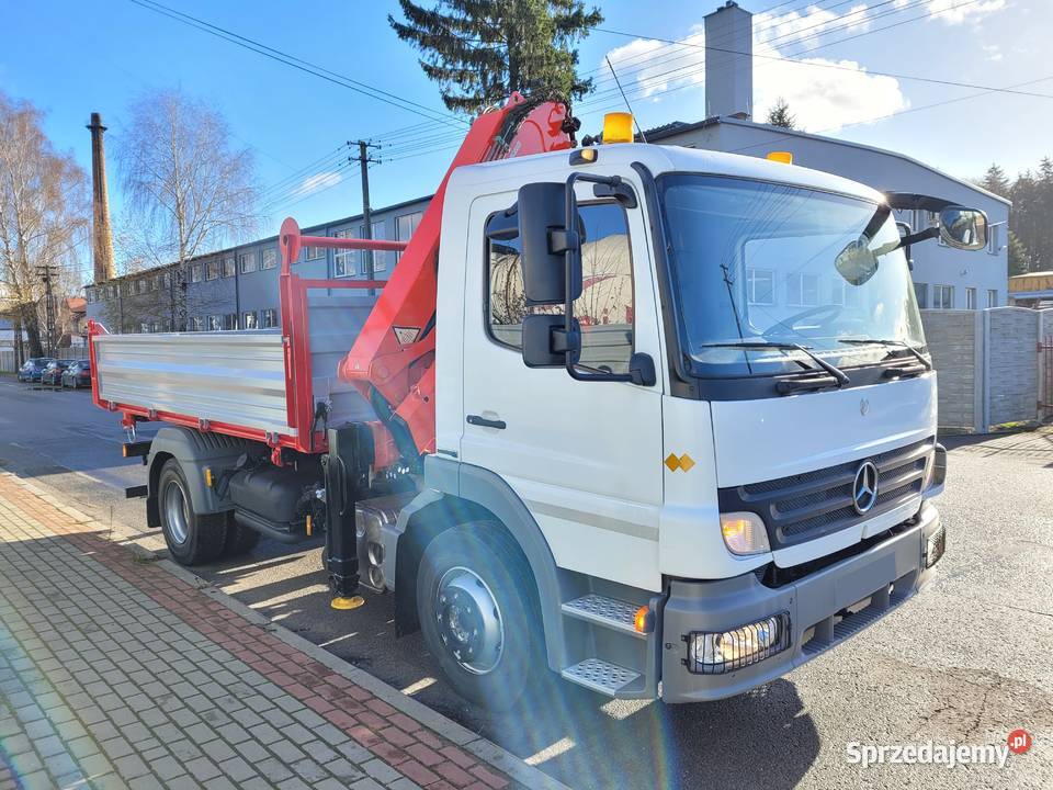 Mercedes Atego 1318 HDS Atlas Dźwig Żuraw Nowy podkarpackie Łańcut