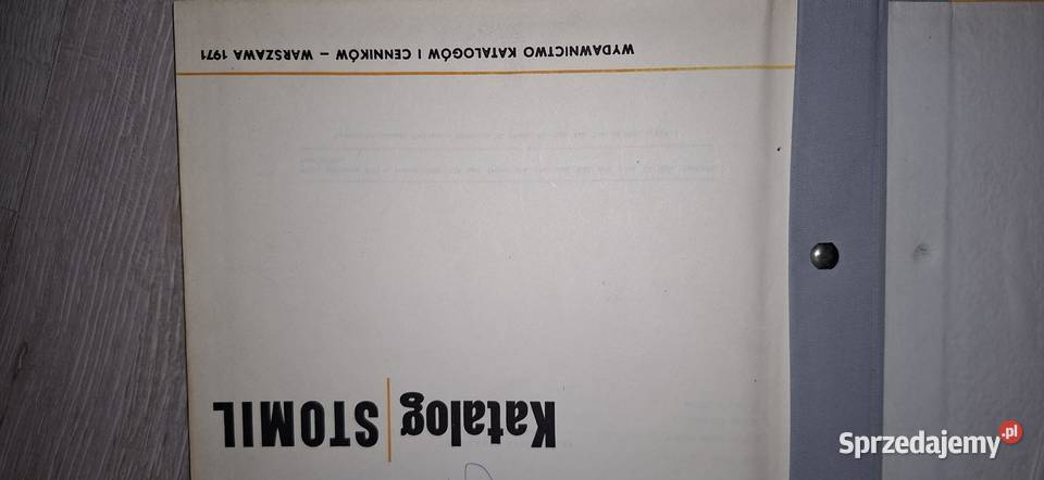 Taśmy przenośnikowe i pasy pędne Katalog STOMIL Antyki, Sztuka, Kolekcje Łęczyca