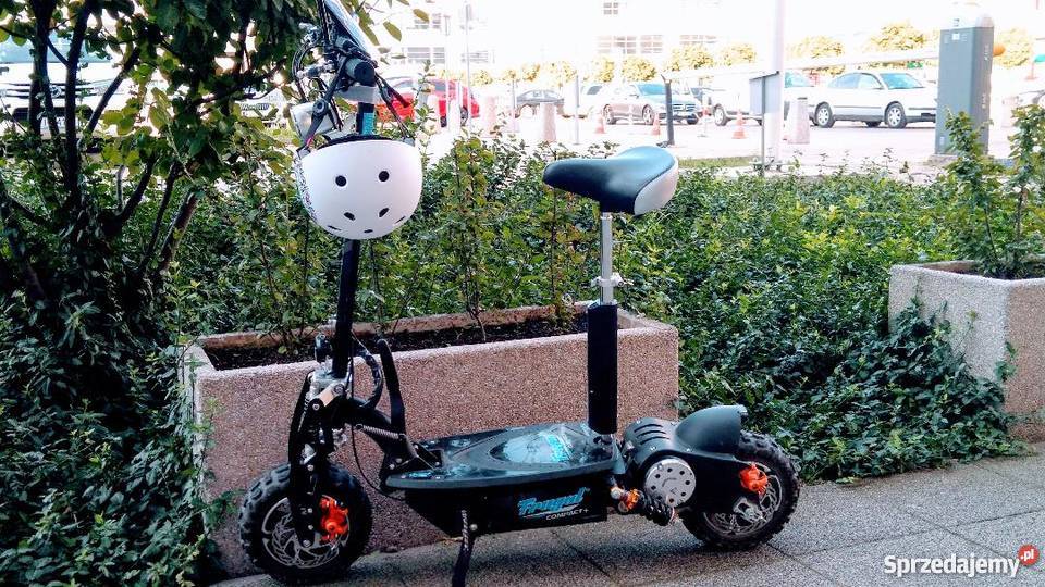 Hulajnoga Frugal Compact Plus koła offroad super mazowieckie