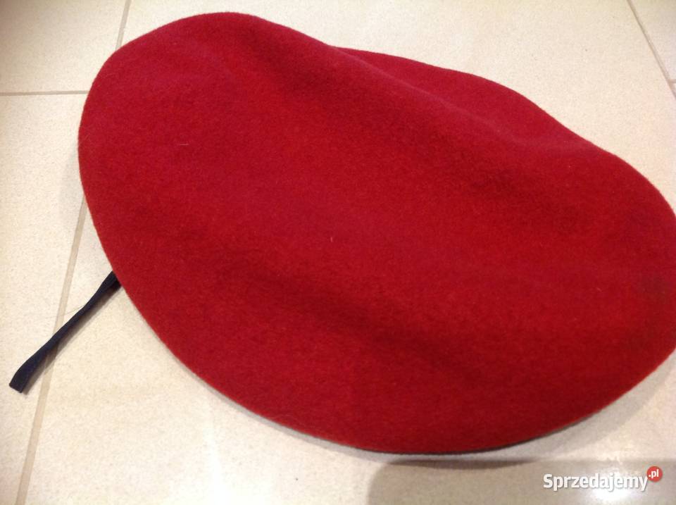 Czerwone Berety Beret BAMBERGER MUTZEN INDUSTRIE Nowa Sól