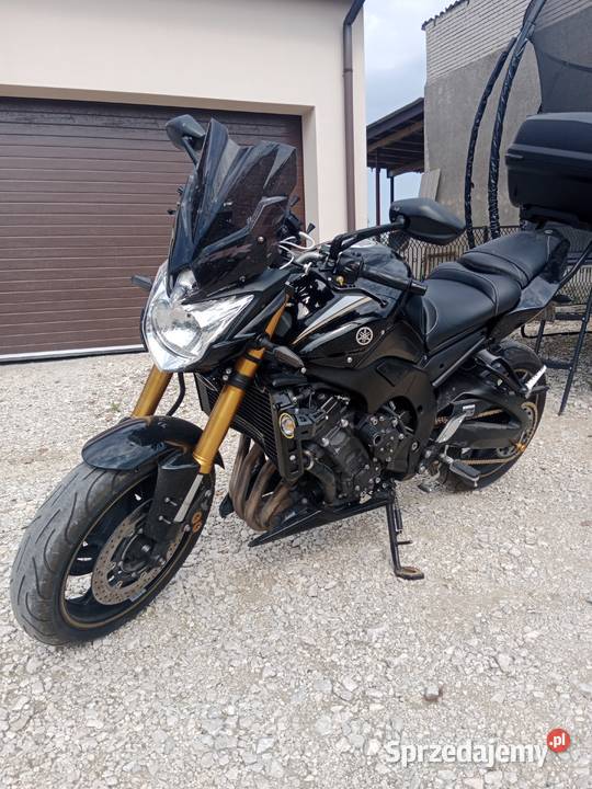 Fz8n Fazer Yamaha neaked świętokrzyskie Wełecz
