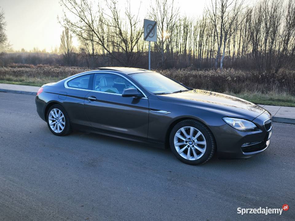 Do sprzedania piękne BMW 640d Coupe 313 garażowany Warszawa