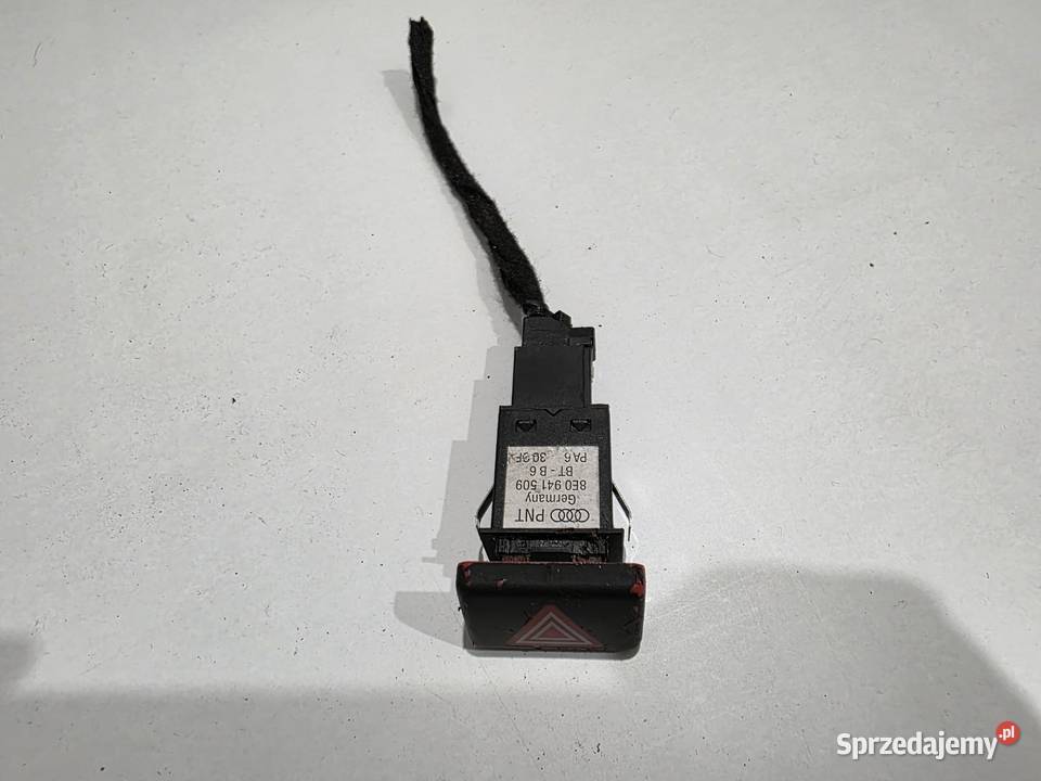 Włącznik świateł awaryjnych Audi a4b6 8E0941509 osobowe Iława