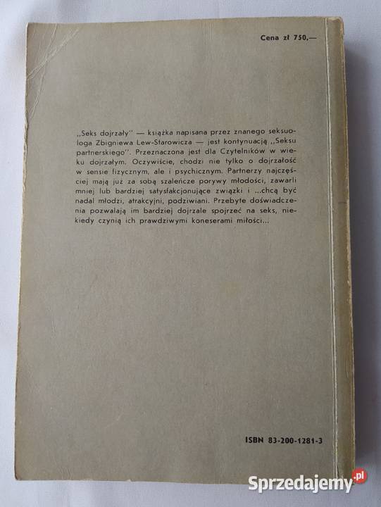 SEKS DOJRZAŁY Zbigniew LewStarowicz Hajnówka