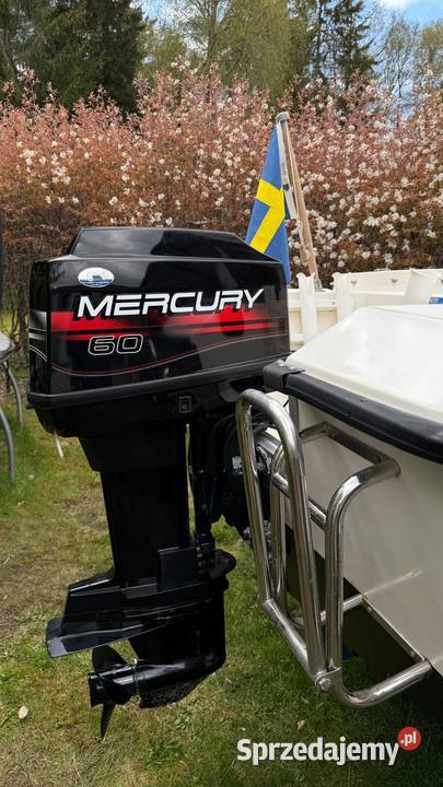 Łódź motorowa Uttern 5000 HT z silnikiem Mercury lubelskie Biała Podlaska sprzedam