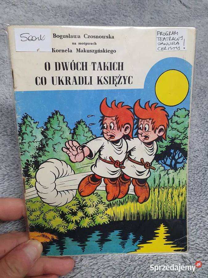 O dwóch takich co ukradli księżyc Janusz Christa Rok wydania 1983 Gdynia