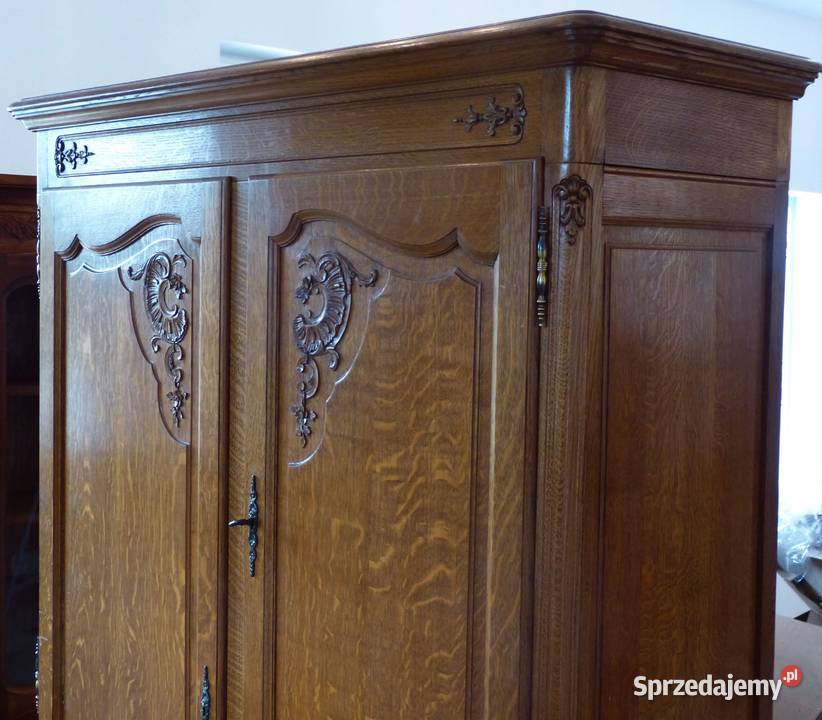 Dębowa bieliźniarka ludwikowskasklep Dąbrowa G Dąbrowa Górnicza sprzedam