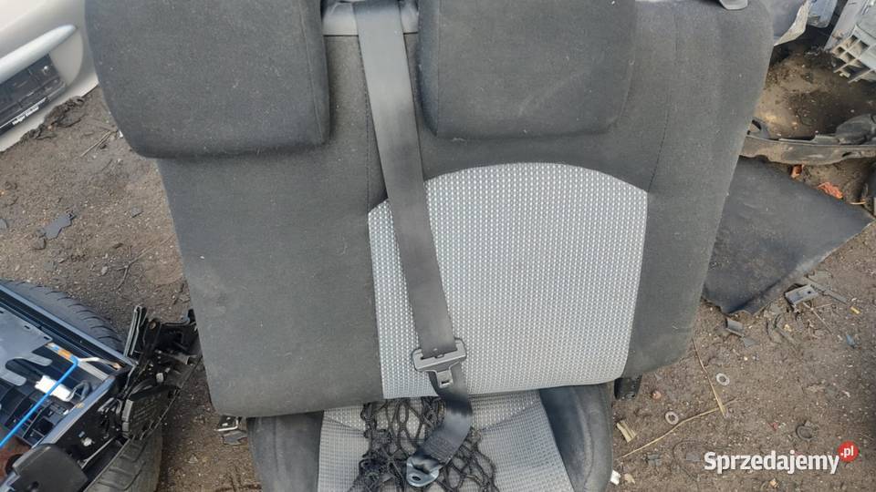 Fotele kanapa tył komplet Peugeot 206 lift 5D HB Książ Wielkopolski