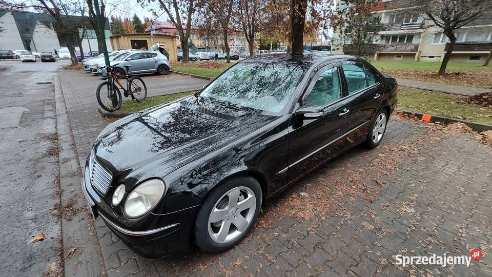Mercedes E500 V8 M113 LPG Avantgarde małopolskie Waksmund