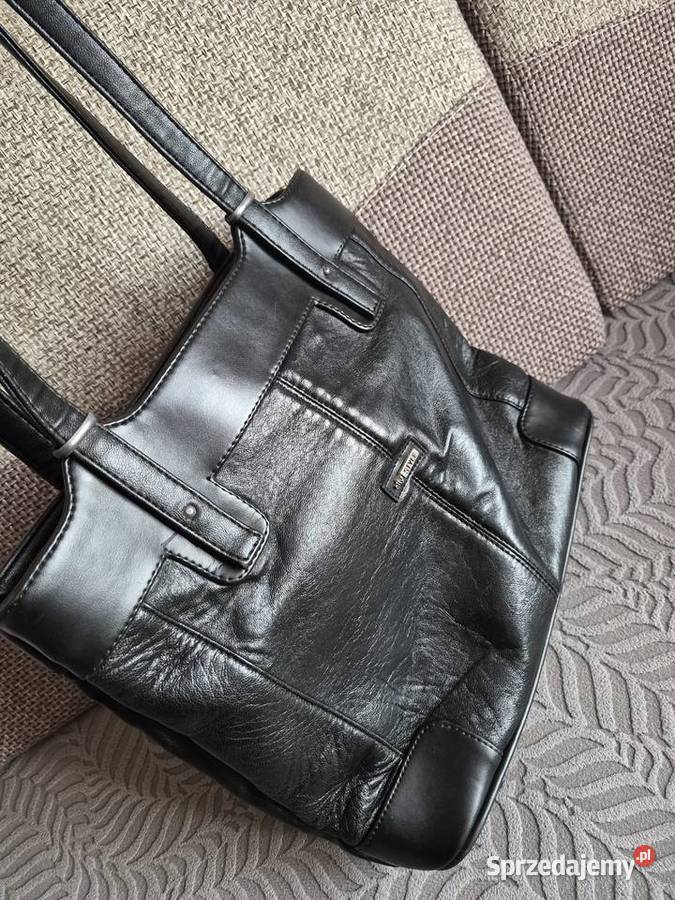Skórzana torebka damska real leather skóra podkarpackie Nienowice sprzedam