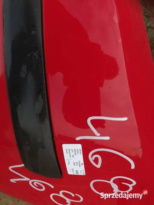 SKODA FABIA I 8151 HB ZDERZAK TYŁ wielkopolskie