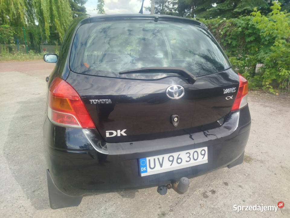 Toyota Yaris 5drzwi bez korozji zadbana w nieuszkodzony Toruń