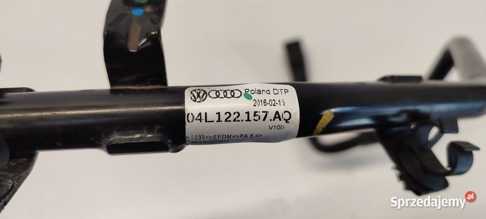 AUDI A4 B9 A5 8W RURA PRZEWODY WODY 04L122157AQ