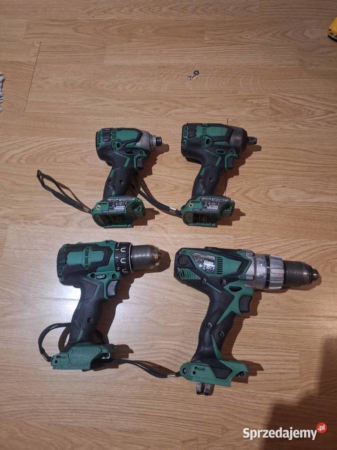 Elektronarzedzia bateryjne hikoki 18v Brodnica sprzedam
