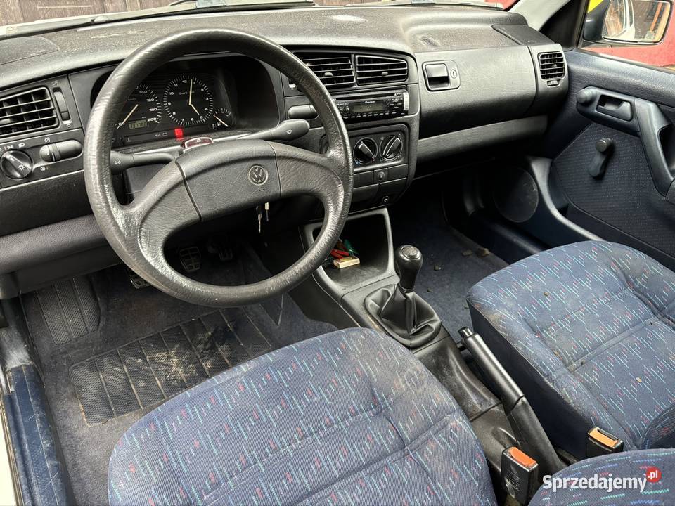 Vw golf 3 14 benzyna 137 oryginalnego 1400cm3 Nowy Targ