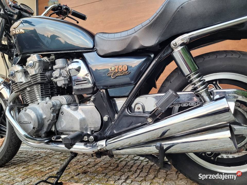 Honda CB 750 w oryginalnej wersji CUSTOM Wersja Zielona Góra