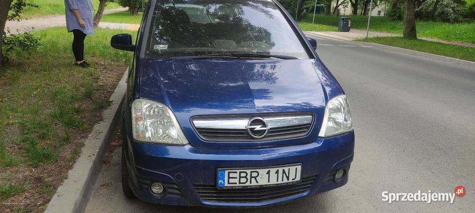 Opel Meriva 16 16v 105 LPG niebieski