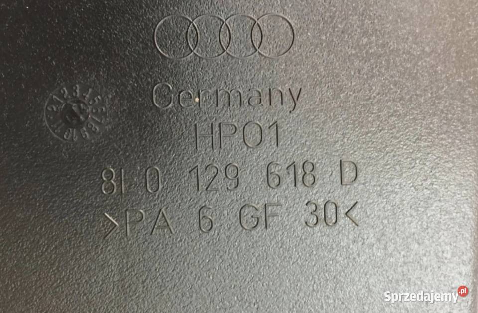 PRZEWÓD DOLOT POWIETRZA AUDI A4 B6 AUDI A4 B7 20 świętokrzyskie Działoszyce sprzedam