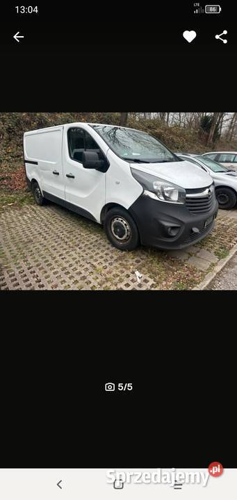 Opel Vivaro L2H1 16 CDTI 2017r z Niemiec L1H1 Opel Ciechanów
