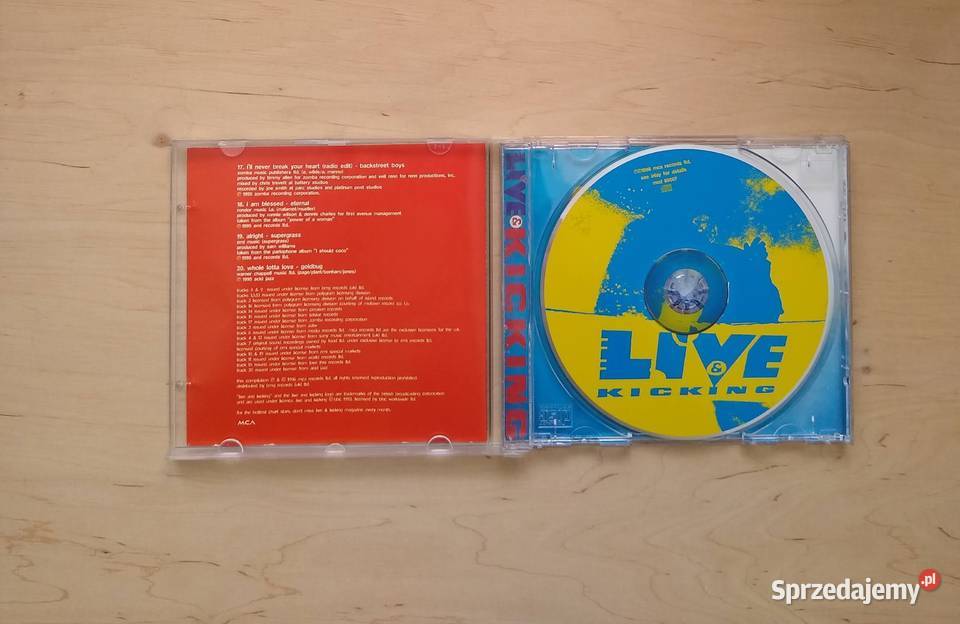 LIVE KICKING 20 kickin hits Gdańsk sprzedam